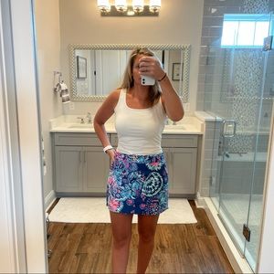 Lilly Pulitzer Skort  8 Blue